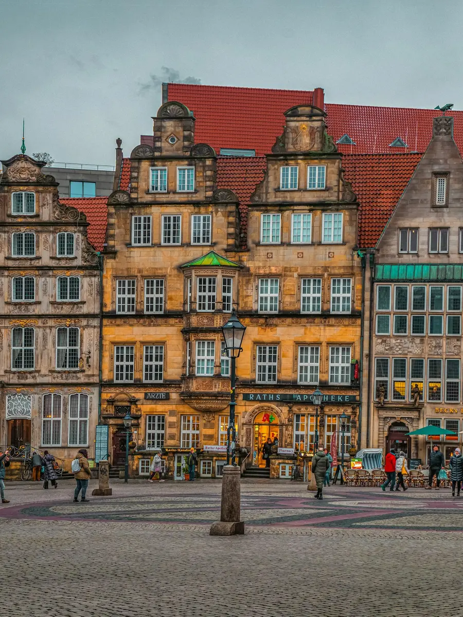 Bremer Marktplatz mit den Giebelhäusern