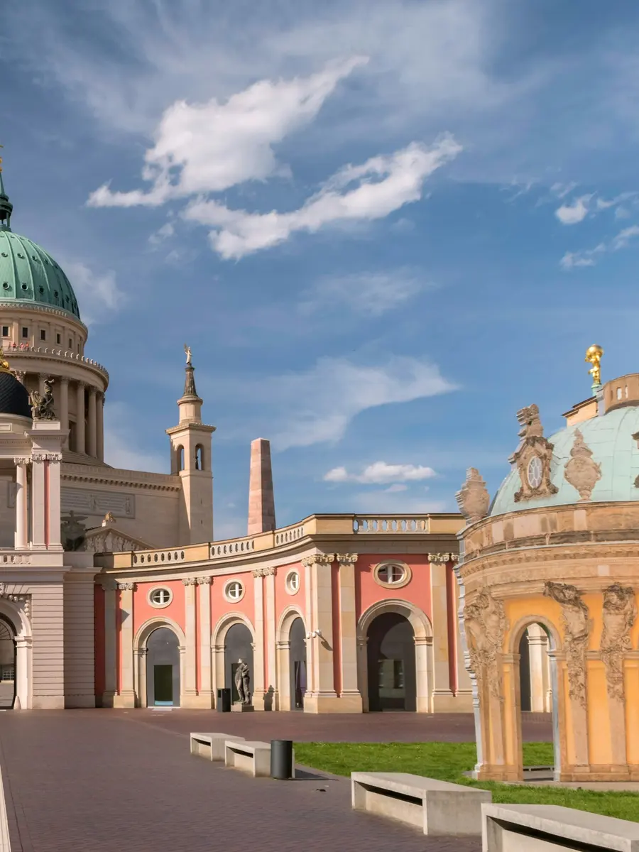 Alter Markt in Potsdam mit der Nikolaikirche