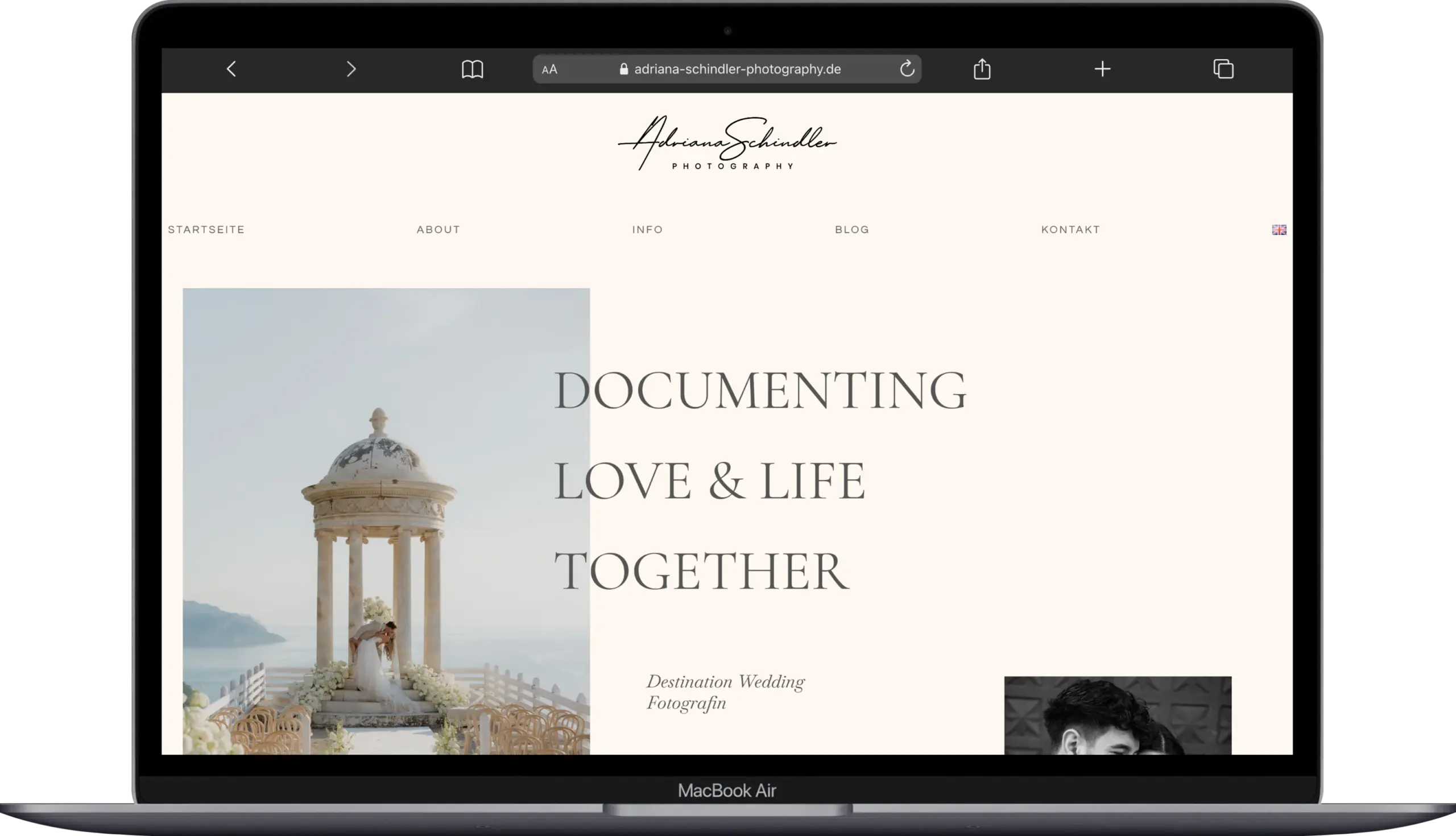 Website-Referenz Adriana Schindler