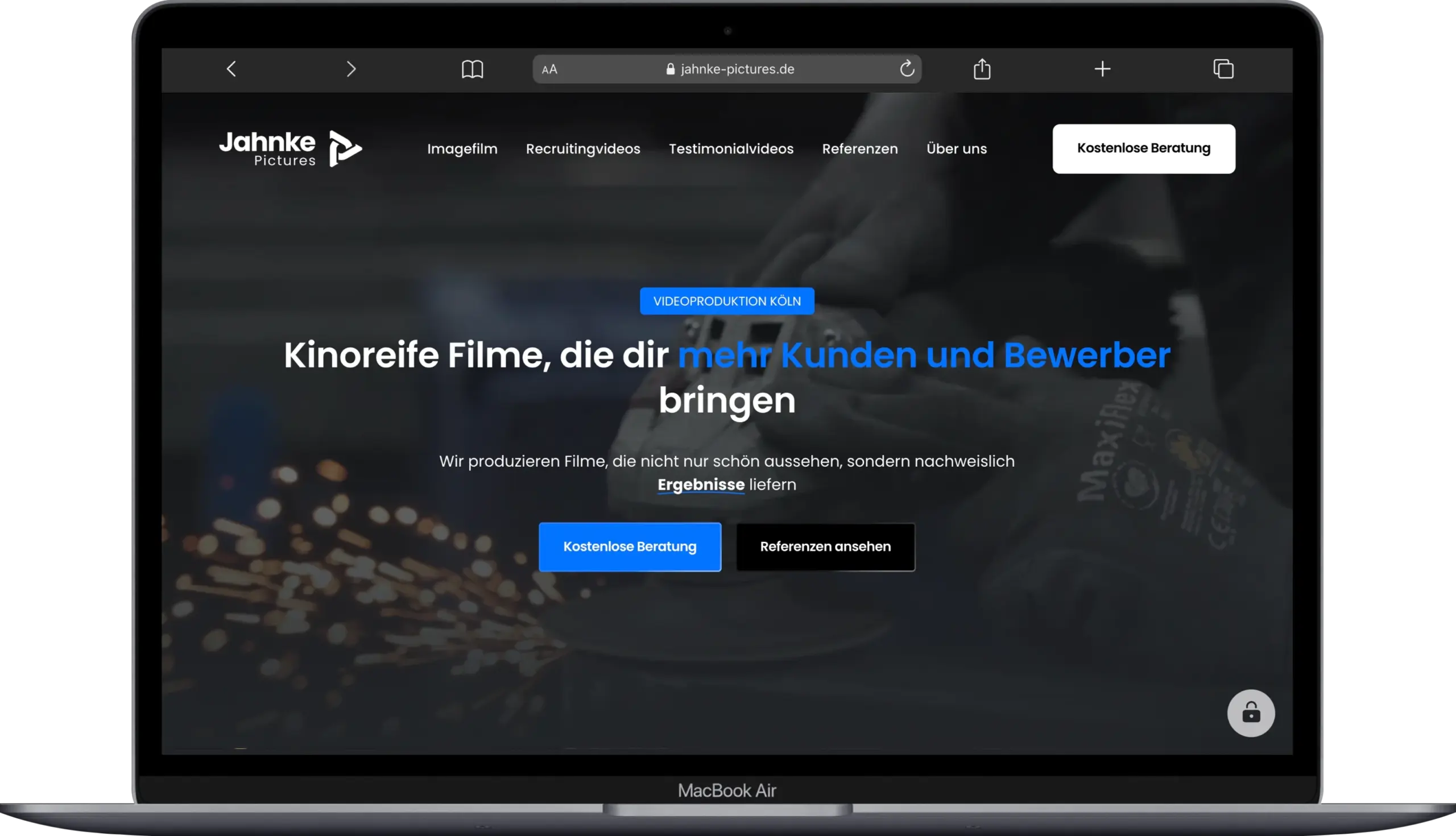 Website-Referenz Jahnke Pictures